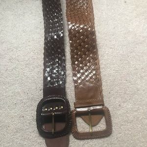 Leather belts